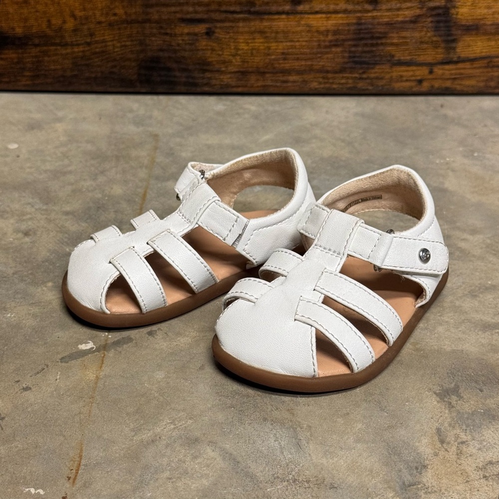 UGG White Kids Sandals